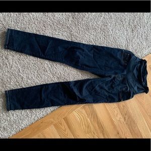 Dark Wash Indigo Blue Maternity Jeans